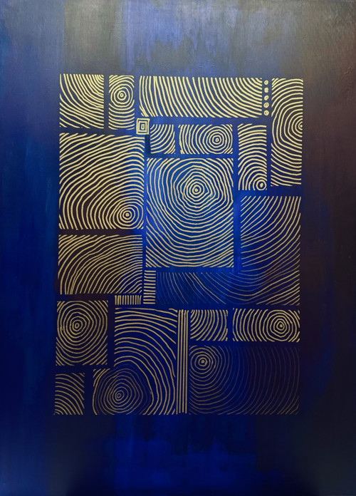 Infinite whorls, 80x110cm — foto 4
