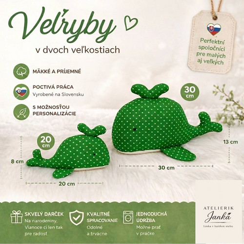 Veľryba - tmavoružová — foto 2