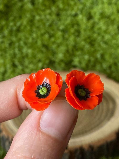 Vlčí máky...puzetky mini — foto 6