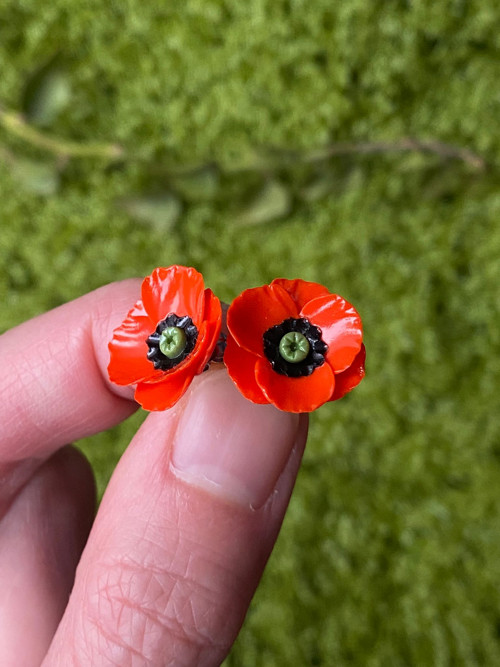 Vlčí máky...puzetky mini — foto 3