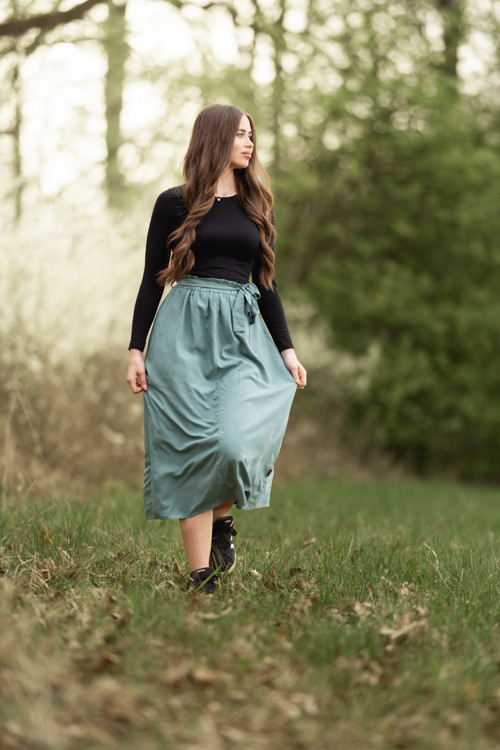 Sukně Frida šalvějová — foto 3
