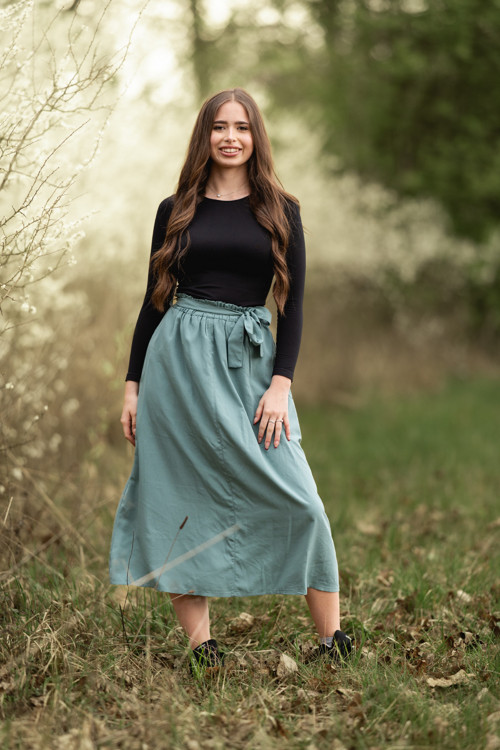 Sukně Frida šalvějová — foto 2