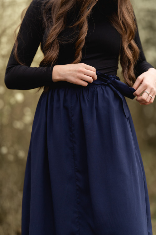 Sukně Frida tmavě modrá — foto 6