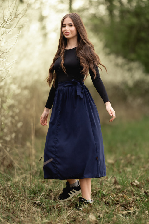 Sukně Frida tmavě modrá — foto 3