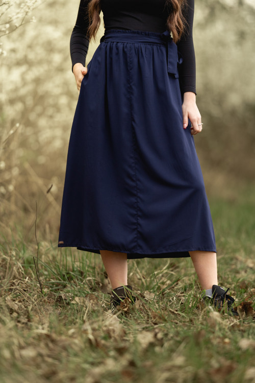 Sukně Frida tmavě modrá — foto 5