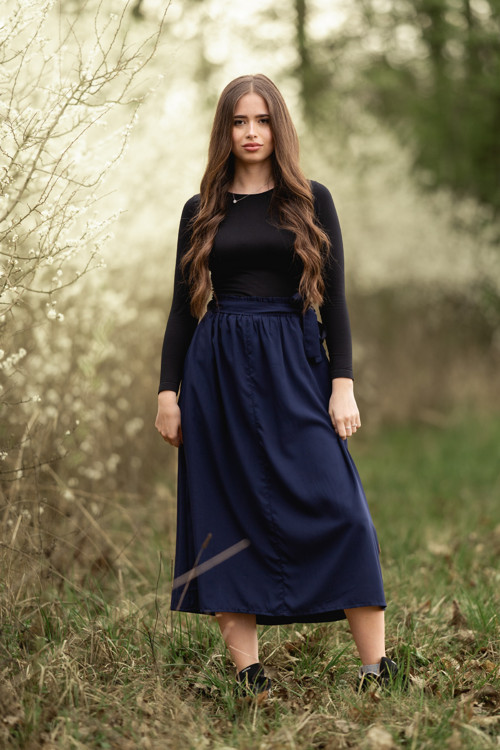 Sukně Frida tmavě modrá — foto 2
