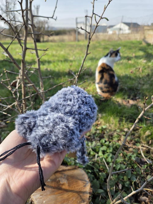 Hračka pro kočky, plyšáček — foto 4