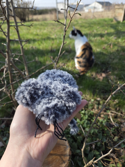 Hračka pro kočky, plyšáček — foto 3