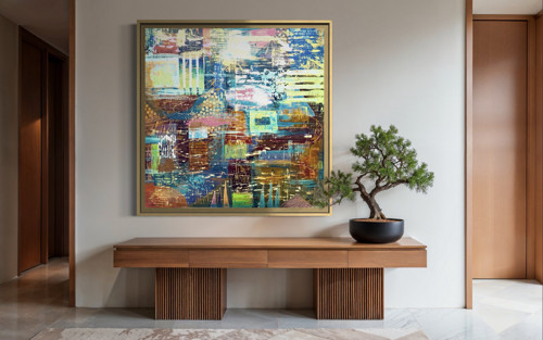 City Pulse, 100x100cm — foto 6