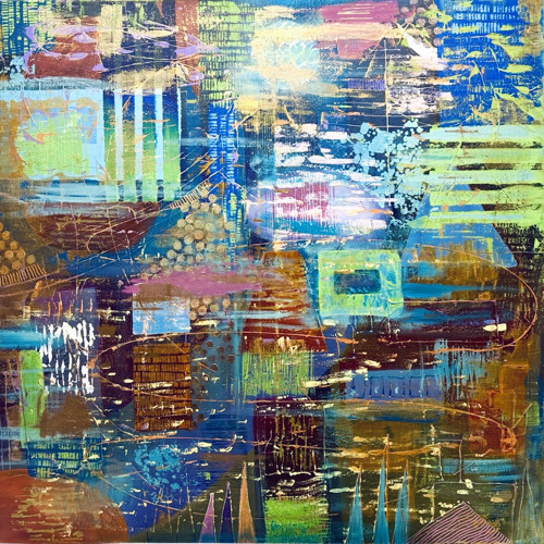 City Pulse, 100x100cm — foto 3