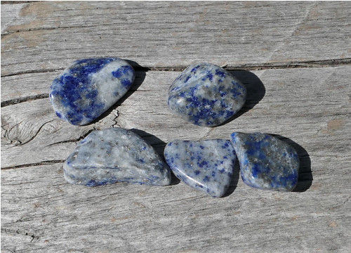 Lapis lazuli - sada - V3897 — foto 2