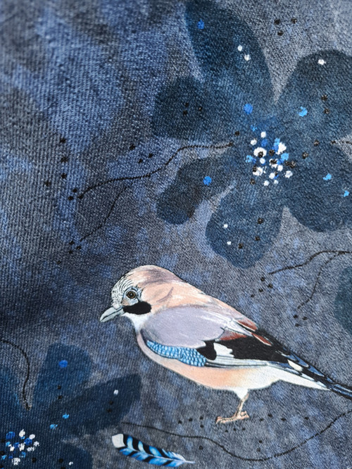 Maxi-boho šaty, len, vel.M/L — foto 3