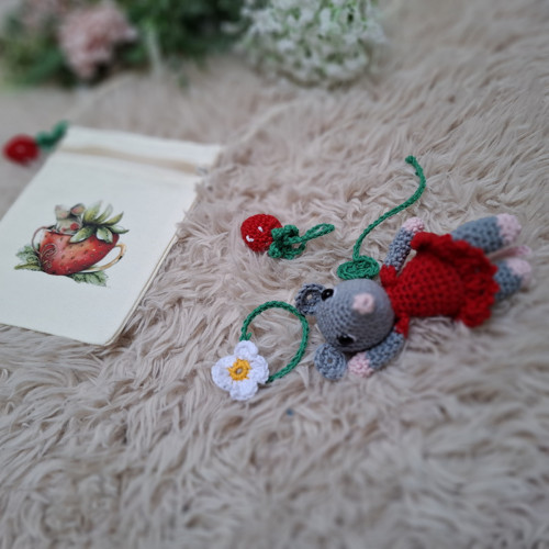 Návod na háčkovanou myšičku — foto 3