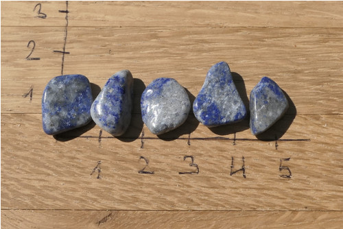 Lapis lazuli - sada - V3918 — foto 3