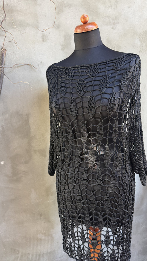 Krajková tunika oversize — foto 2