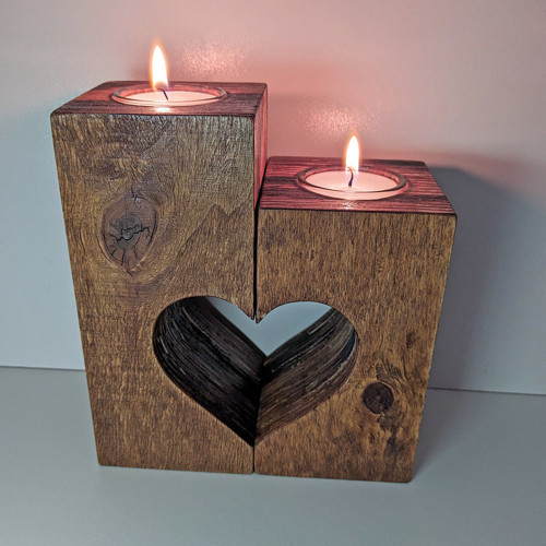 Romantické svícny, sada 2 ks — foto 2