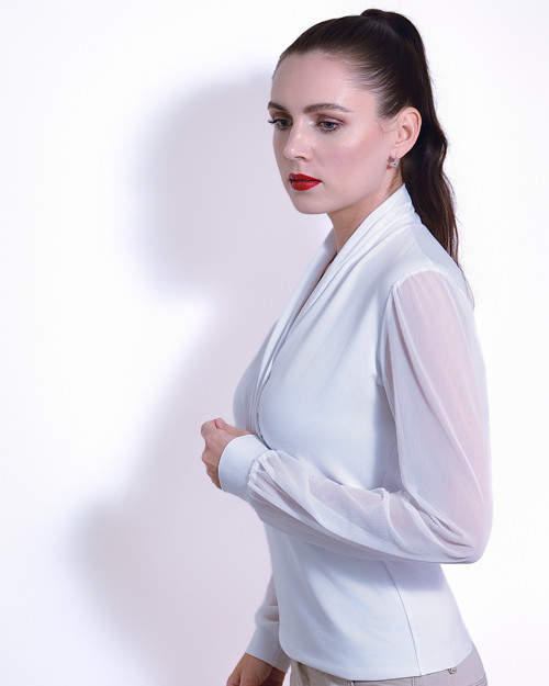 Halenka bílá...34-48 — foto 3