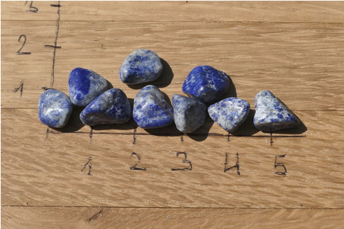 Lapis lazuli - sada - V3938 — foto 2