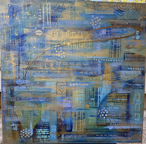 City Blues, 90x90cm — foto 4