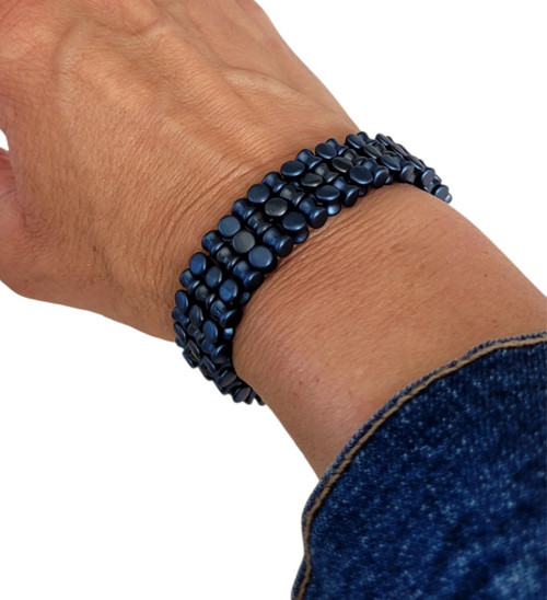Náramek Pellet Line | Midnight Blue — foto 5
