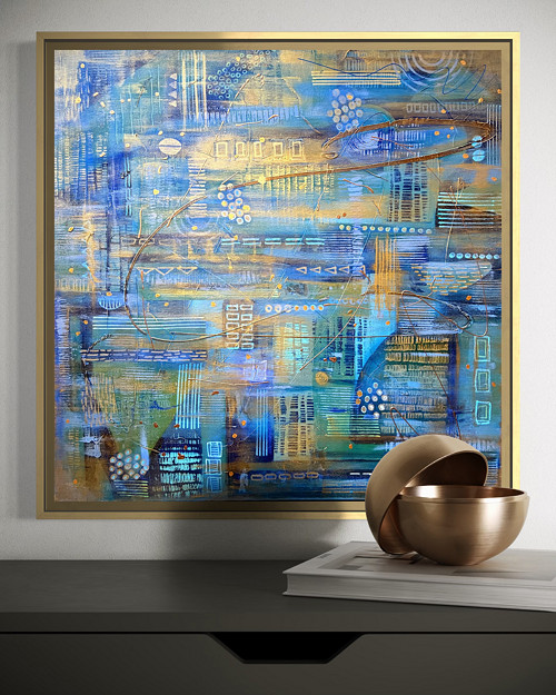 City Blues, 90x90cm — foto 2