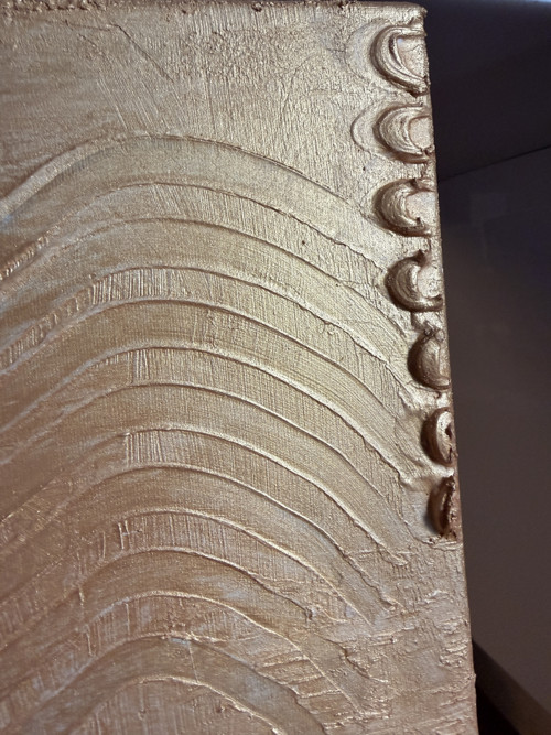 Golden waves, 60x80cm — foto 5