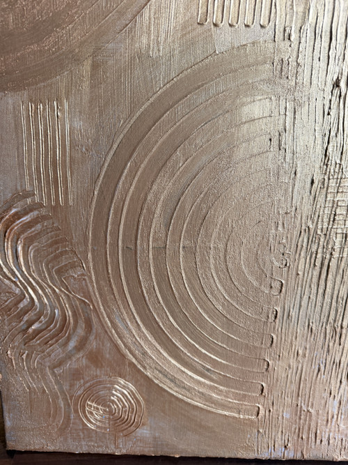 Golden waves, 60x80cm — foto 6