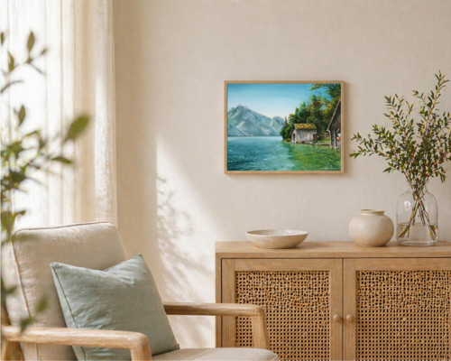 Traunsee | 40 × 30 cm — foto 2