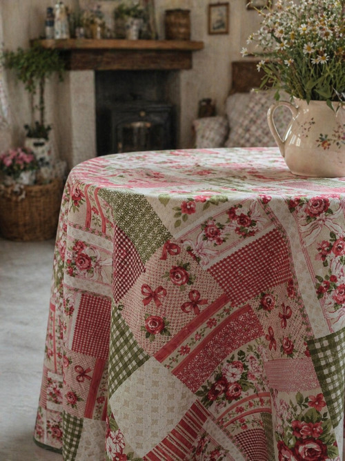 Ubrus venkovský patchwork — foto 2