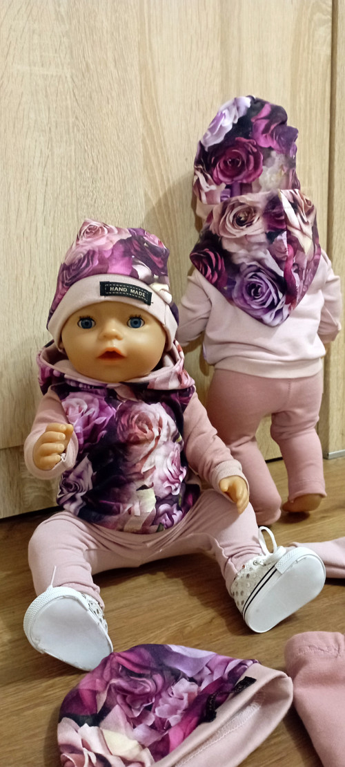 Dětská mikina vel. 104 - růže — foto 2