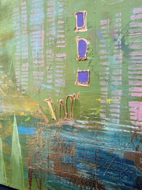 Vibrant City II, 70x50cm — foto 4