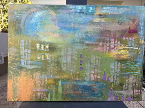 Vibrant City II, 70x50cm — foto 6