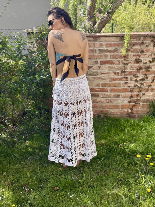 Háčkovaná sukně Boho — foto 2