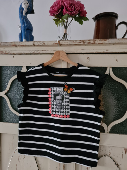 Pro milovnice Fridy, boho tričko/tílko, vel.M — foto 4