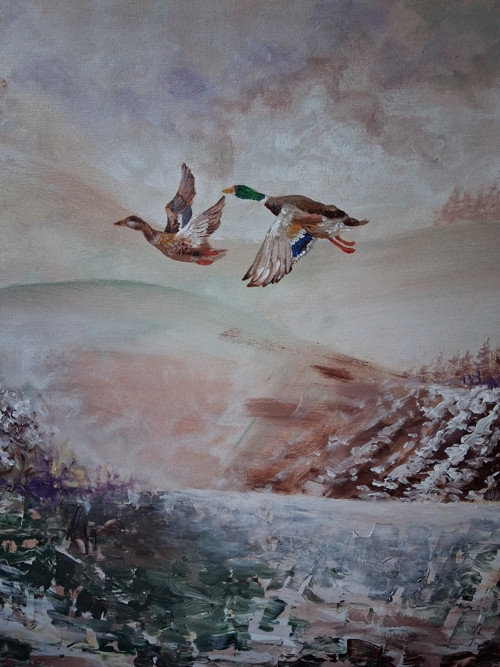 Spolu. (ORIGINÁL 90x60cm) — foto 3
