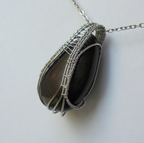 Přívěsek - Duhový Obsidian /2 — foto 5