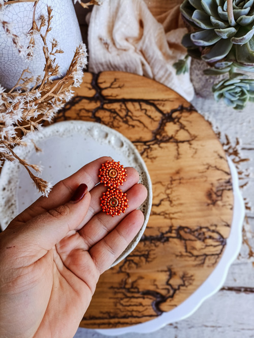 Saffron baldachins n.4 - vyšívané puzety — foto 3