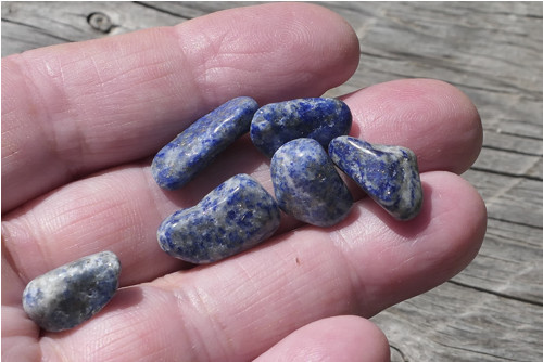 Lapis lazuli - sada - V3959 — foto 2