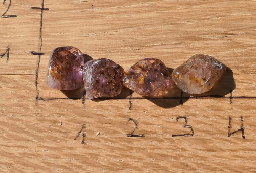 Ametyst s rutilem- sada V3960 — foto 3