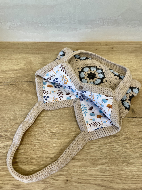 DAHLIA - háčkovaná taška — foto 2