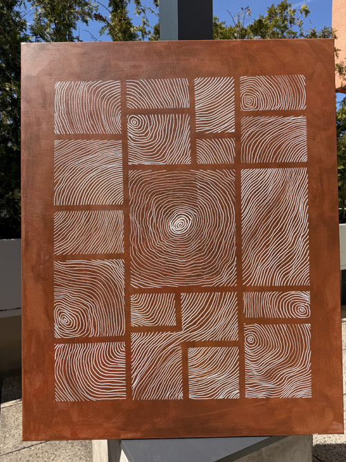 Pathways and Prints, 80x100cm — foto 2