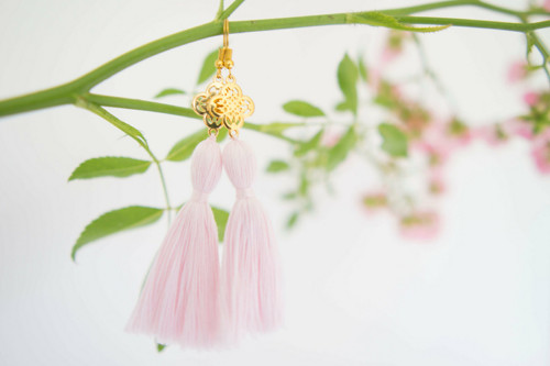 Boho náušnice Láska — foto 3