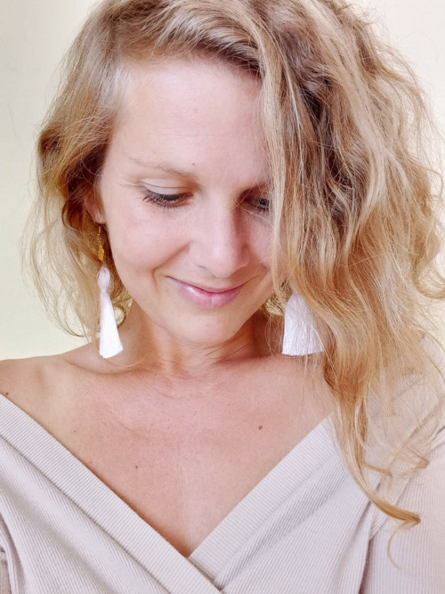 Boho náušnice Láska — foto 5