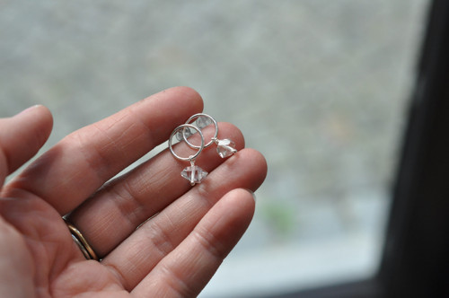 Drobné kruhy - Herkimer diamant — foto 4