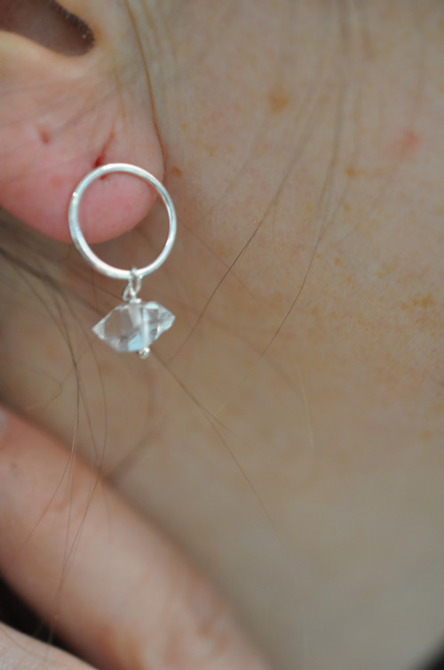 Drobné kruhy - Herkimer diamant — foto 3