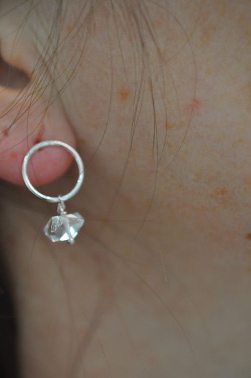 Drobné kruhy - Herkimer diamant — foto 2