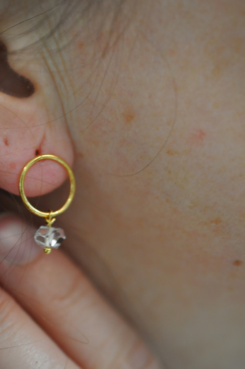 Drobné kruhy - Herkimer diamant — foto 2