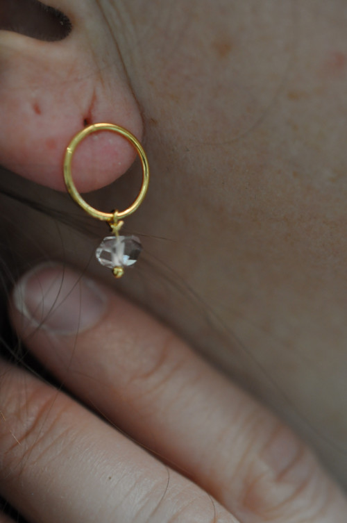 Drobné kruhy - Herkimer diamant — foto 4