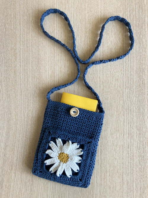 Džínová minikabelka — foto 5