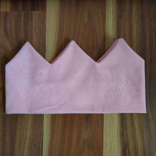 Čelenka korunka - světle růžová — foto 2